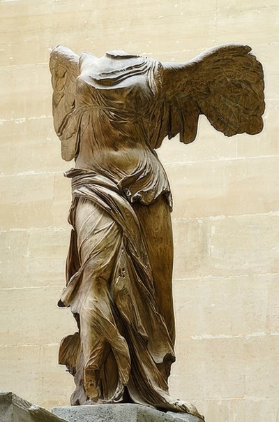 Nike di Samotracia da Greek