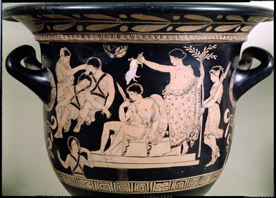 Oreste supplice al santuario di Apollo a Delfi, (dettaglio) da Greek