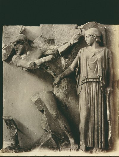 Le fatiche di Ercole, metope dal Tempio di Zeus a Olimpia, c.470-457 a.C. da Greek