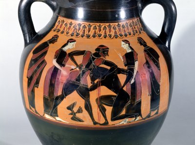 Teseo combatte il Minotauro (dettaglio) da Greek