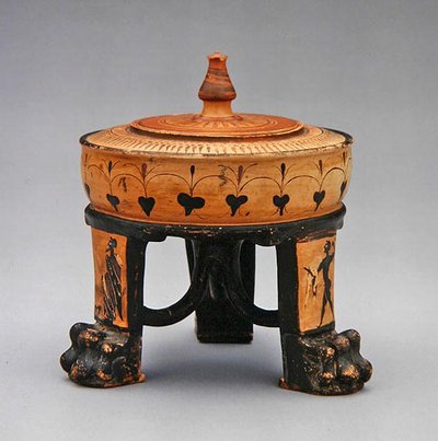 Tripode Exaleiptron, Scuola Beota, c.500 a.C. da Greek