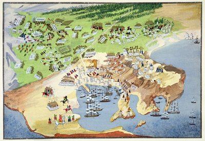 Battaglia del Pireo, dalla Storia Illustrata della Guerra d