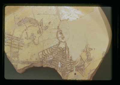 Digenis Akritas e Drago (ceramica) da Greek School