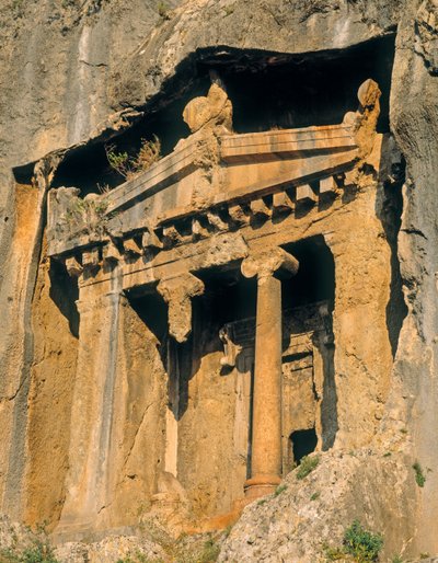 Tomba rupestre licia da Greek School