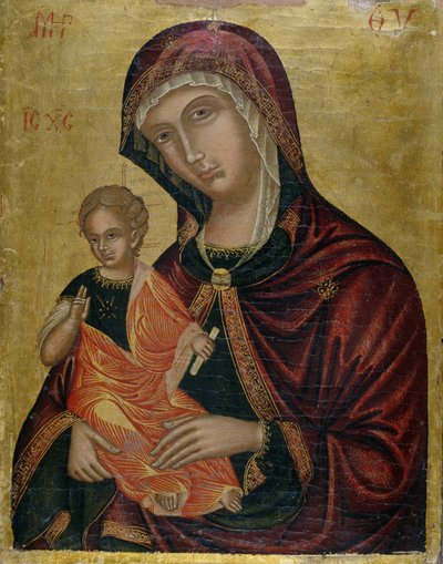 Madonna e Bambino da Greek School