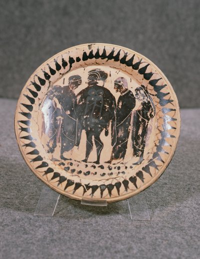Piatto, Vibo Valentia (Hipponion) (ceramica) da Greek School