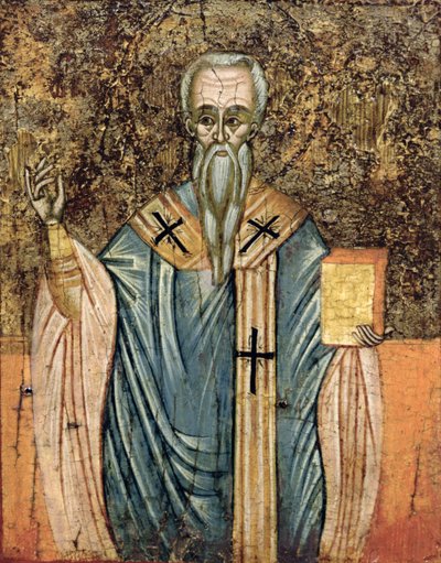 San Cirillo di Alessandria, icona da Greek School