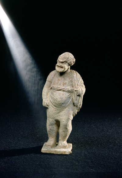 Statuetta di un attore comico, da Tanagra, Beozia da Greek School