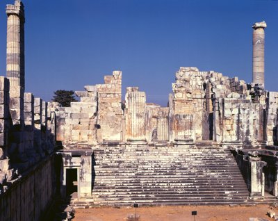 La Grande Scalinata del Tempio di Apollo, c.336 a.C. da Greek School