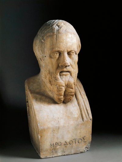 Busto di Erodoto, IV secolo a.C. da Greek or Roman