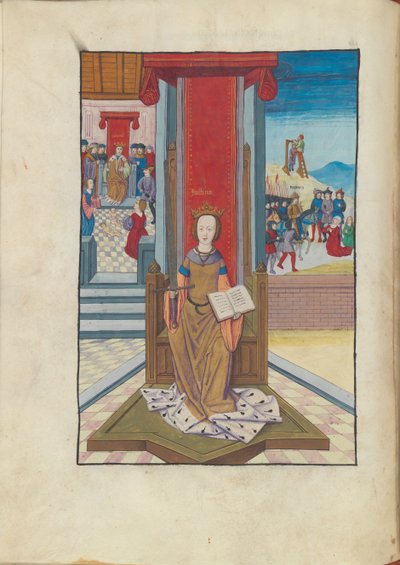 Justitia da Margareta Philosophica da Gregor, Reisch