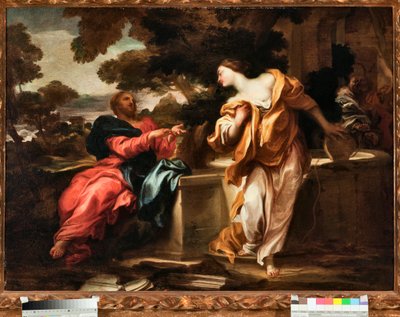 Cristo e la Samaritana al Pozzo di Giacobbe da Gregorio De Ferrari