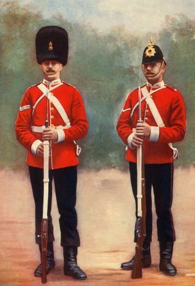 Caporale dei Fucilieri di Northumberland e Caporale dei Fucilieri di Durham, 1901 da Gregory and Co