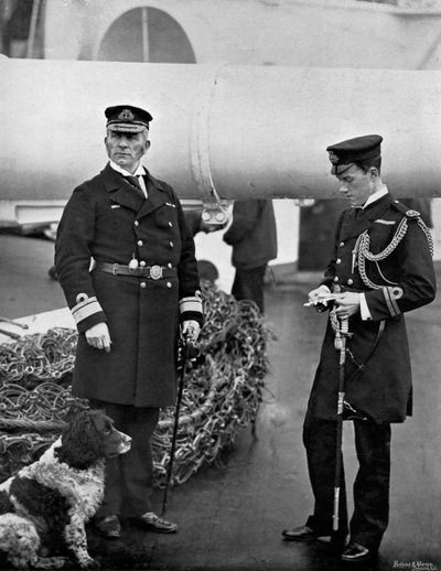 Retro-Ammiraglio Arthur Alington e il suo Tenente di Bandiera, William George Elmhirst Ruck-Keene, 1896 da Gregory and Co