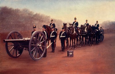 Azione del Reggimento Reale di Artiglieria da Campo, 1900 da Gregory and Co