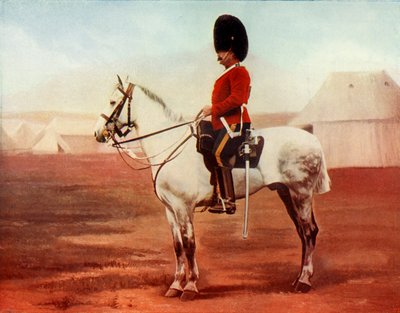 Sergente Maggiore dei 2nd Dragoons. Royal Scots Greys, 1900 da Gregory and Co