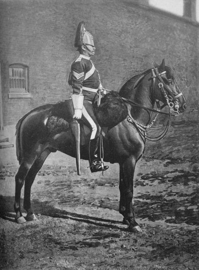 Sergente, 2° Dragoon Guards Queens Bays, c1880 da Gregory and Co