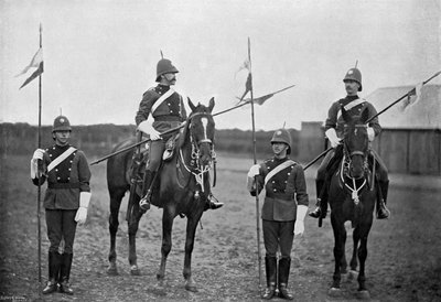 Soldati della Cavalleria del Sud Australia, 1896 da Gregory and Co