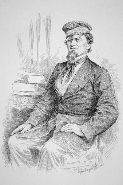 Capitano J.N. Maffitt (1819-1886), comandante della 