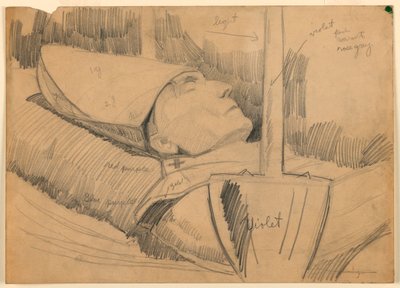 Ritratto funebre del cardinale James Gibbons da Griffith Baily Coale