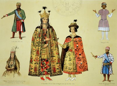 Costumi del XVII e XVIII secolo, tavola 56 da 