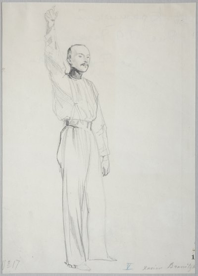 Ritratto del conte Ksawery Korczak-Branicki 1814-1879, c. 1840 da Grigori Grigorevich Gagarin