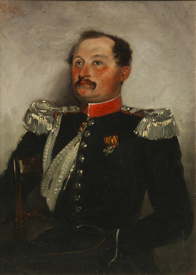 Ritratto di Nikolay Petrovich Kolyubakin da Grigori Grigorevich Gagarin