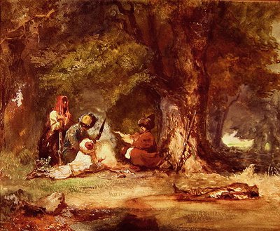Soldati russi durante le guerre del Caucaso del 1817-64 da Grigori Grigorevich Gagarin