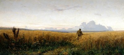 Sentiero in un campo di segale, 1881 da Grigori Grigorievich Mjasoedov