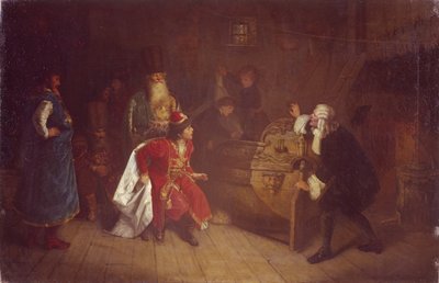 Il nonno della flotta russa, 1871 da Grigori Grigorievich Mjasoedov