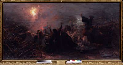 Autoimmolazione da Grigori Grigoryevich Myasoedov