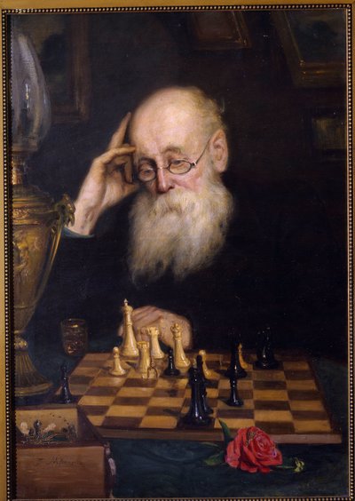 Gli scacchi contro se stesso da Grigori Grigoryevich Myasoedov