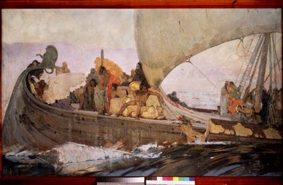 Un viaggio dei minoici da Grigori Grigoryevich Myasoedov