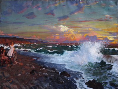 Tramonto. Riva del mare da Grigori Mikhailovich Bobrovsky
