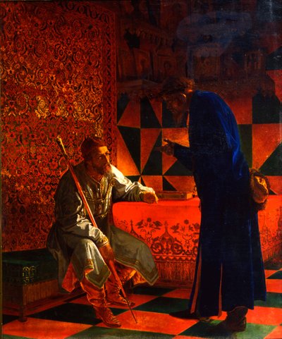 Ivan IV e Malyuta Skuratov, 1870 da Grigori Semenovich Sedov