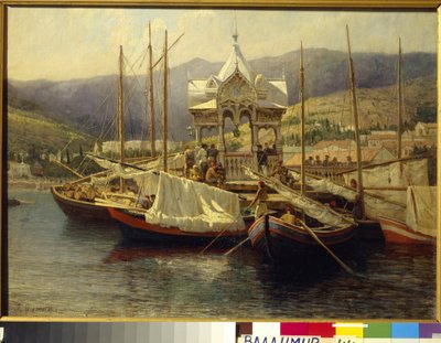Il porto di Yalta (Ucraina) da Grigoriy Myasoyedov