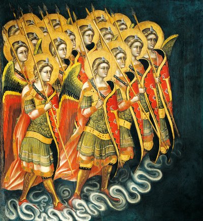 Banda armata di angeli da Guariento di Arpo