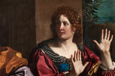 Amnon e Tamar (dettaglio) da Guercino