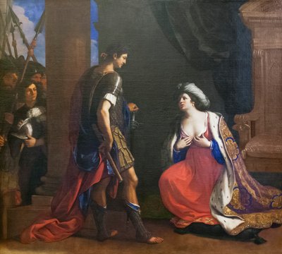 Cleopatra davanti a Ottaviano da Guercino (1591 1666)