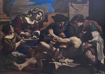 San Sebastiano curato da Irene da Guercino (1591 1666)