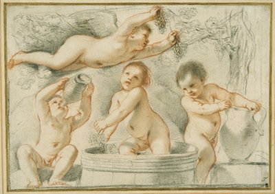 Allegoria della vinificazione da Guercino