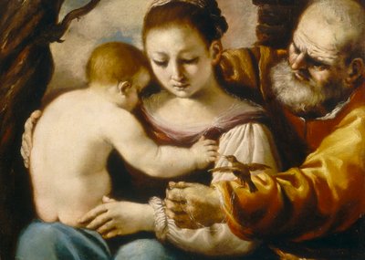 Sacra Famiglia da Guercino