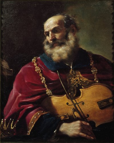 Re Davide da Guercino