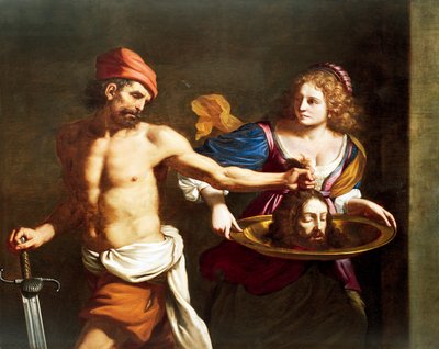 Salomè riceve la testa di Giovanni Battista, di Giovanni Francesco Barbieri, detto il Guercino da Guercino (1591 1666)