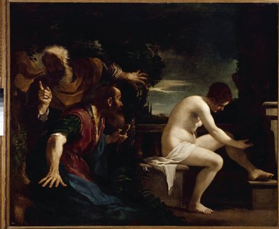 Susanna e i vecchioni da Guercino
