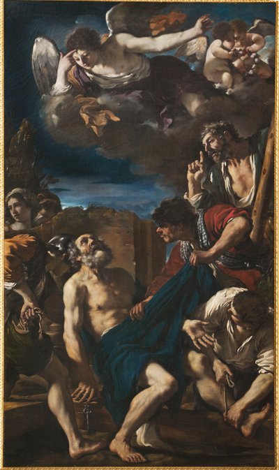 Il martirio di San Pietro da Guercino