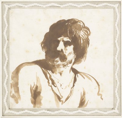 Busto di un uomo da Guercino (attributed to)