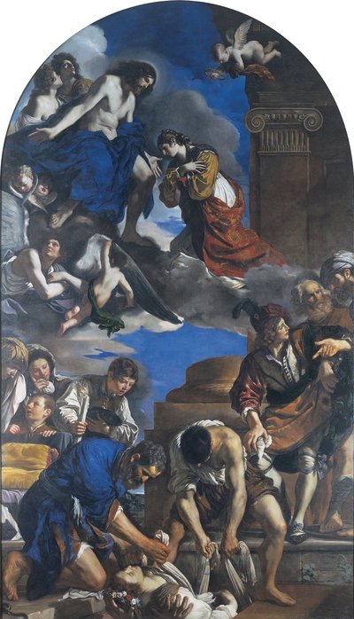 Sepoltura di Santa Petronilla da Guercino