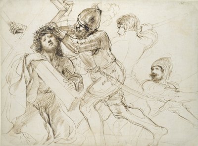 Cristo che porta la croce da Guercino