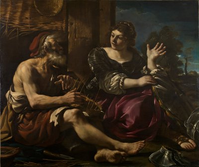 Erminia e il pastore da Guercino